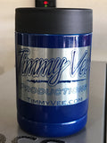 12oz Stainless Steel Bottle / Can Koozie - BLUE